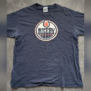 Misery signals oilers logo tshirt